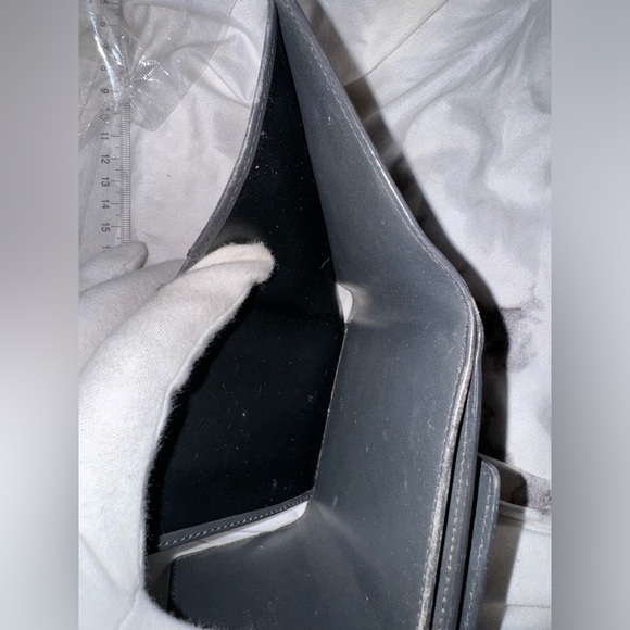 Louis Vuitton Matte Dark Gray Monogram Compact Wallet - Picture 6 of 15